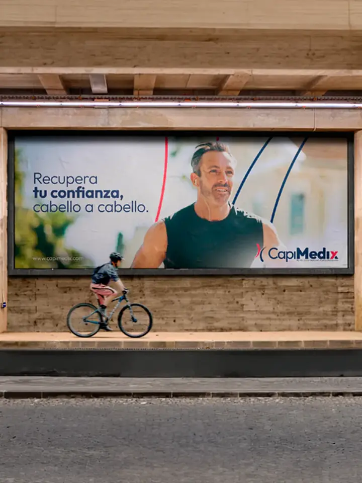 Capimedix outdoor campaign